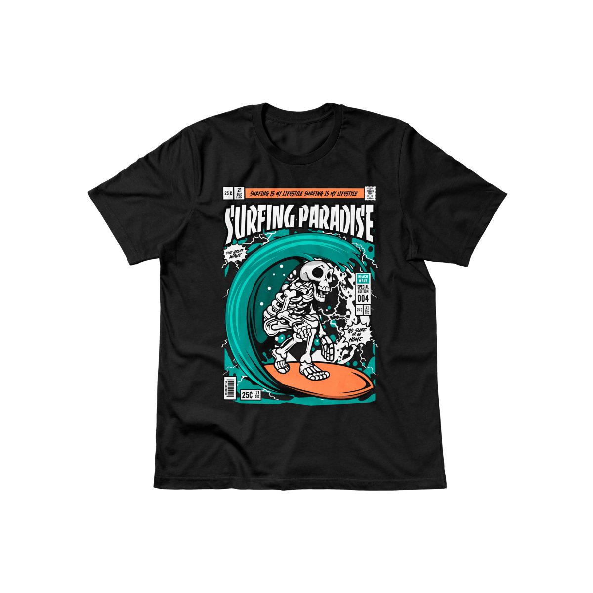 Skull Surfing